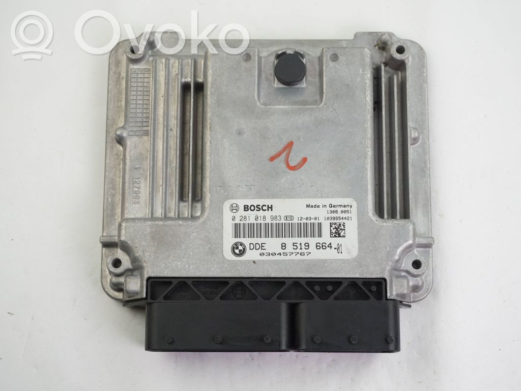 BMW X1 E84 Engine control unit/module 