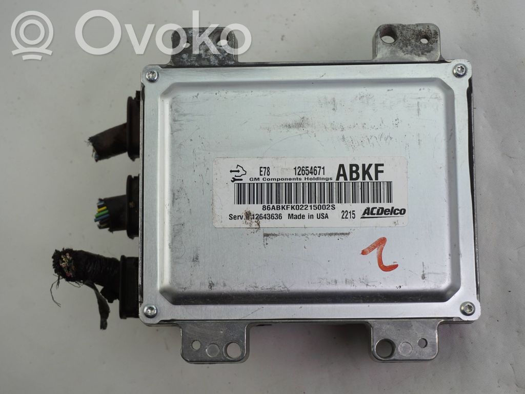 Engine control unit/module   12654671