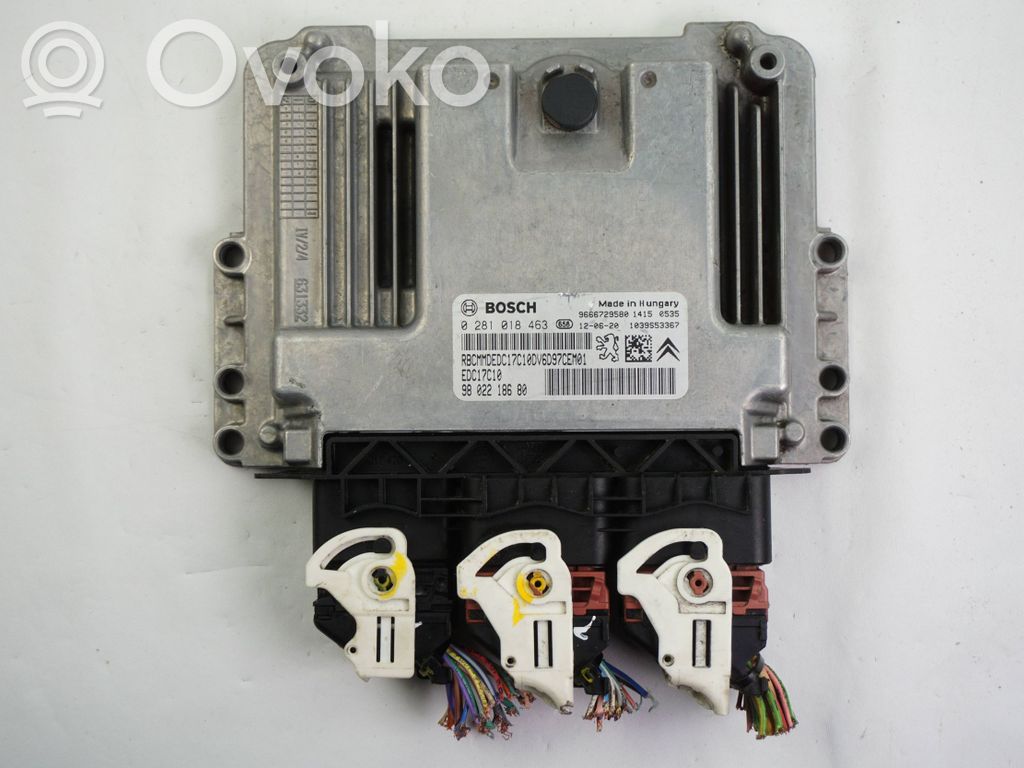 Citroen C4 II Engine control unit/module 