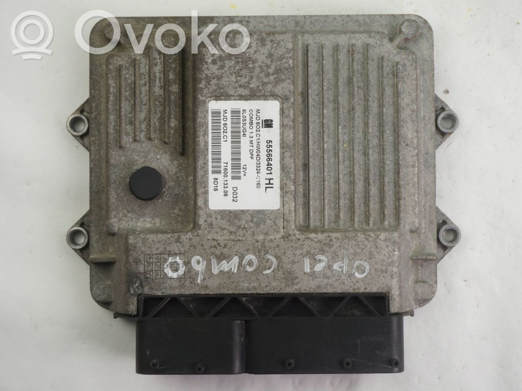 Opel Combo C Engine control unit/module 