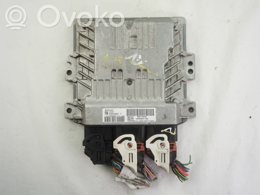 Peugeot 308 Engine control unit/module 