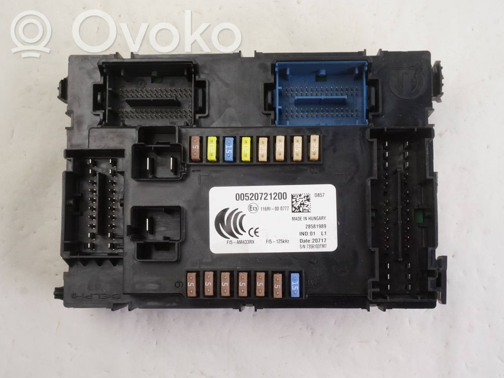 Fiat Tipo Fuse box set 