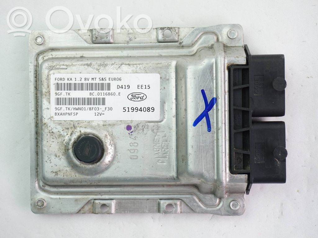 Ford Ka Variklio valdymo blokas 