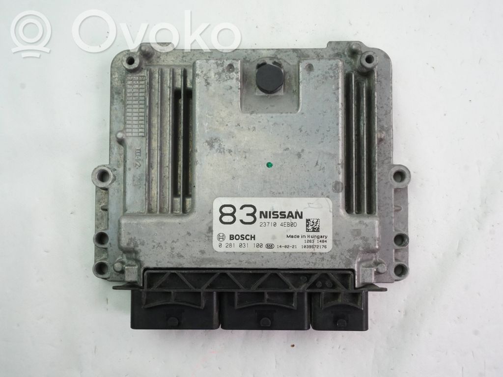 Nissan Qashqai Engine control unit/module 