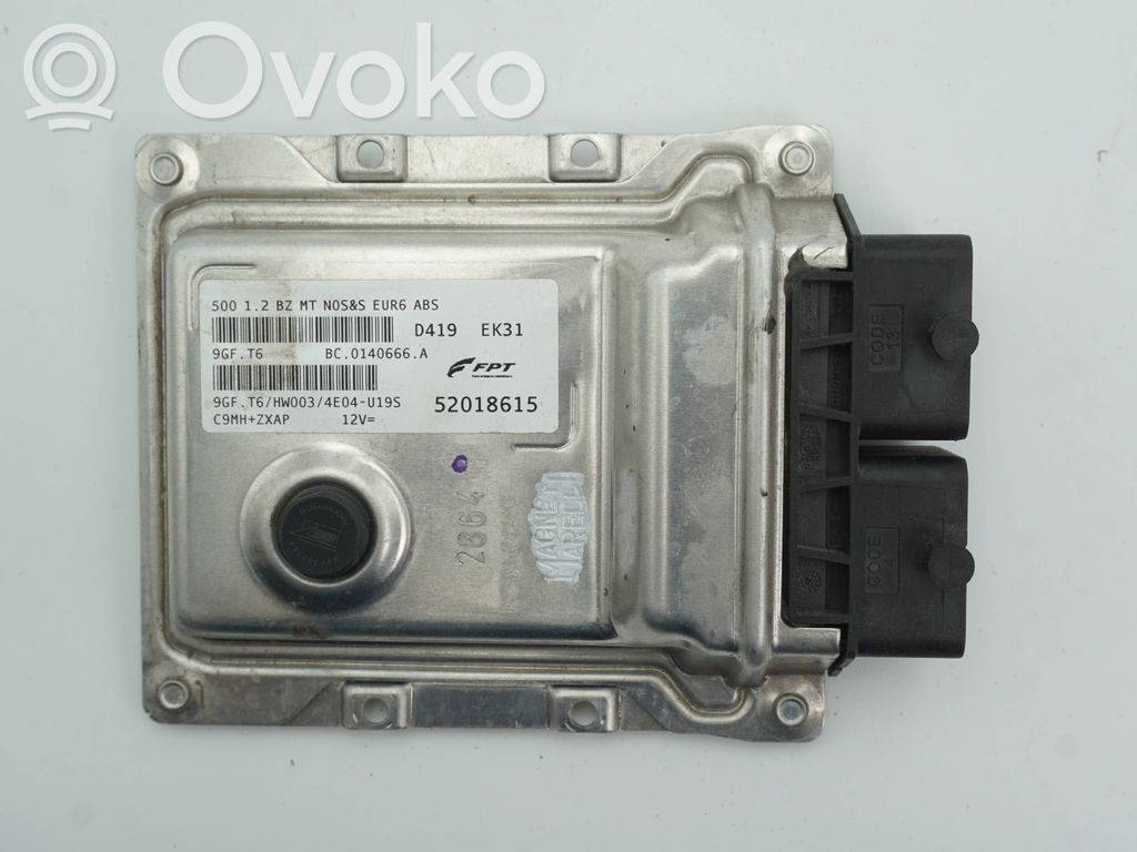 Fiat 500 Engine control unit/module 