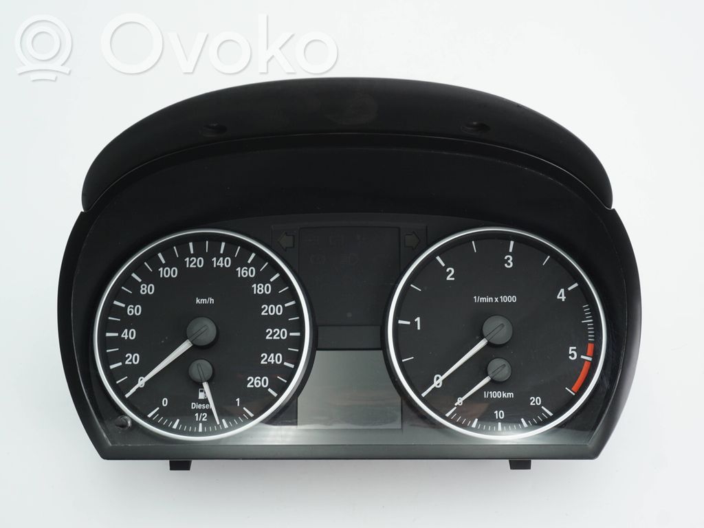 BMW 3 E90 E91 Speedometer (instrument cluster) 
