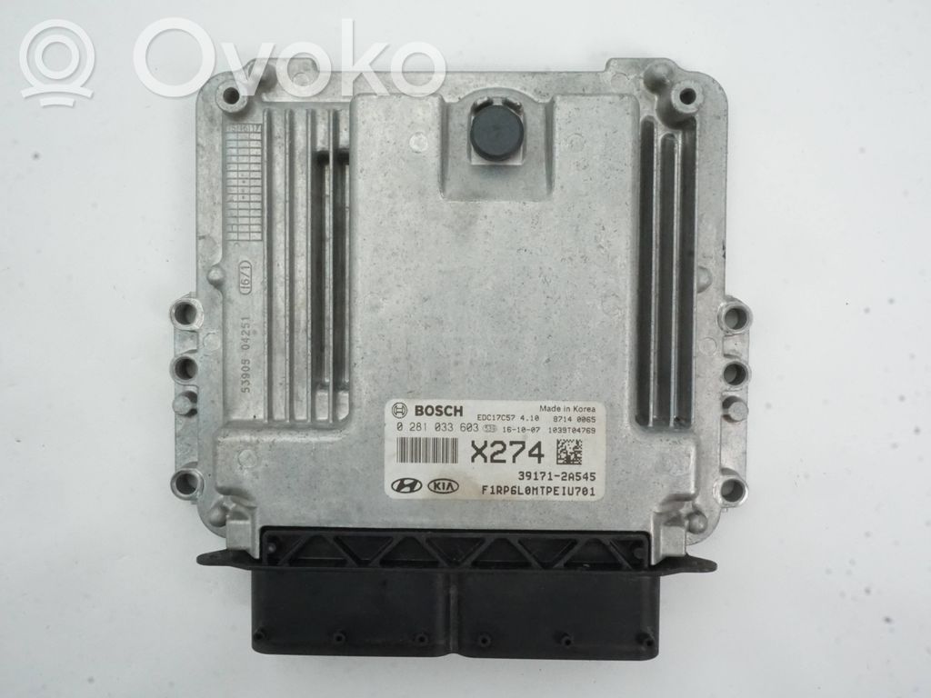 KIA Carens III Engine control unit/module 