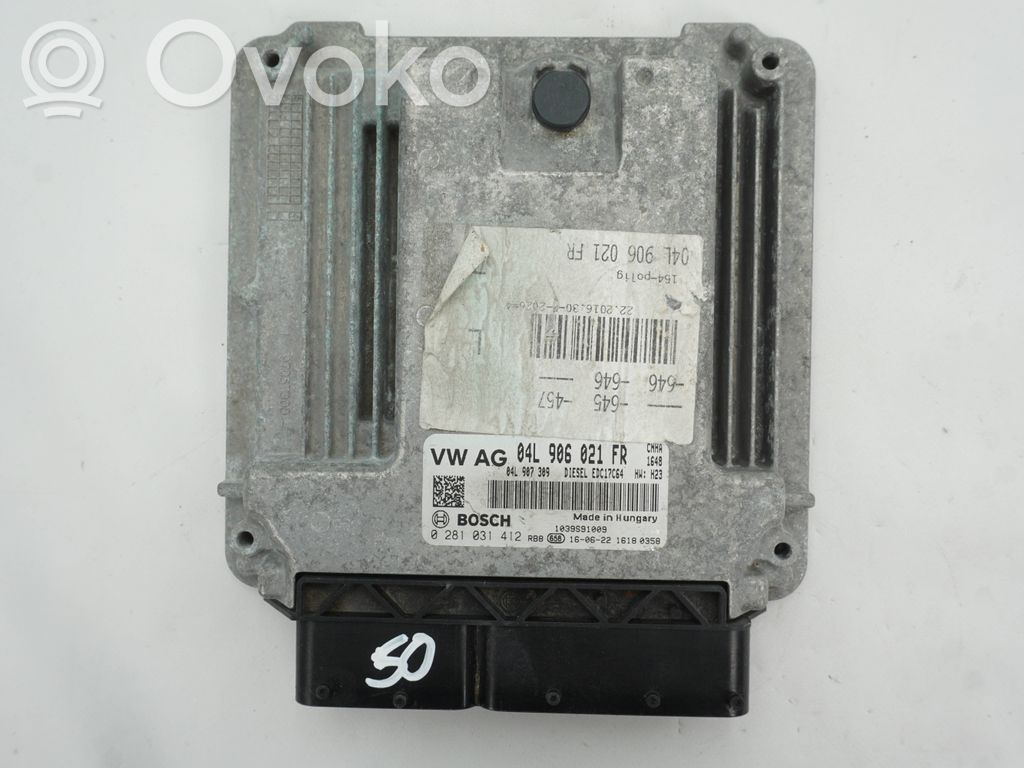 Audi A6 S6 C7 4G Engine control unit/module 