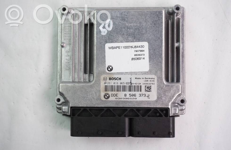 BMW 3 E90 E91 Engine control unit/module 