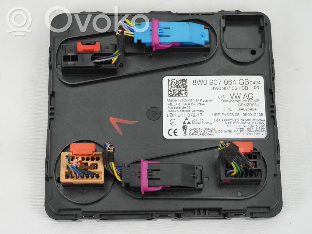 Audi A4 S4 B9 Other control units/modules 