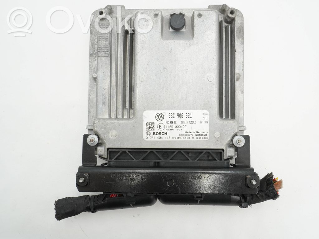 Engine control unit/module   03C906021,0261S0448