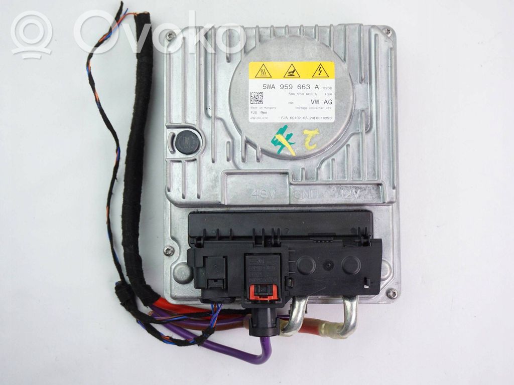 Volkswagen Golf VII Módulo conversor/inversor de voltaje 