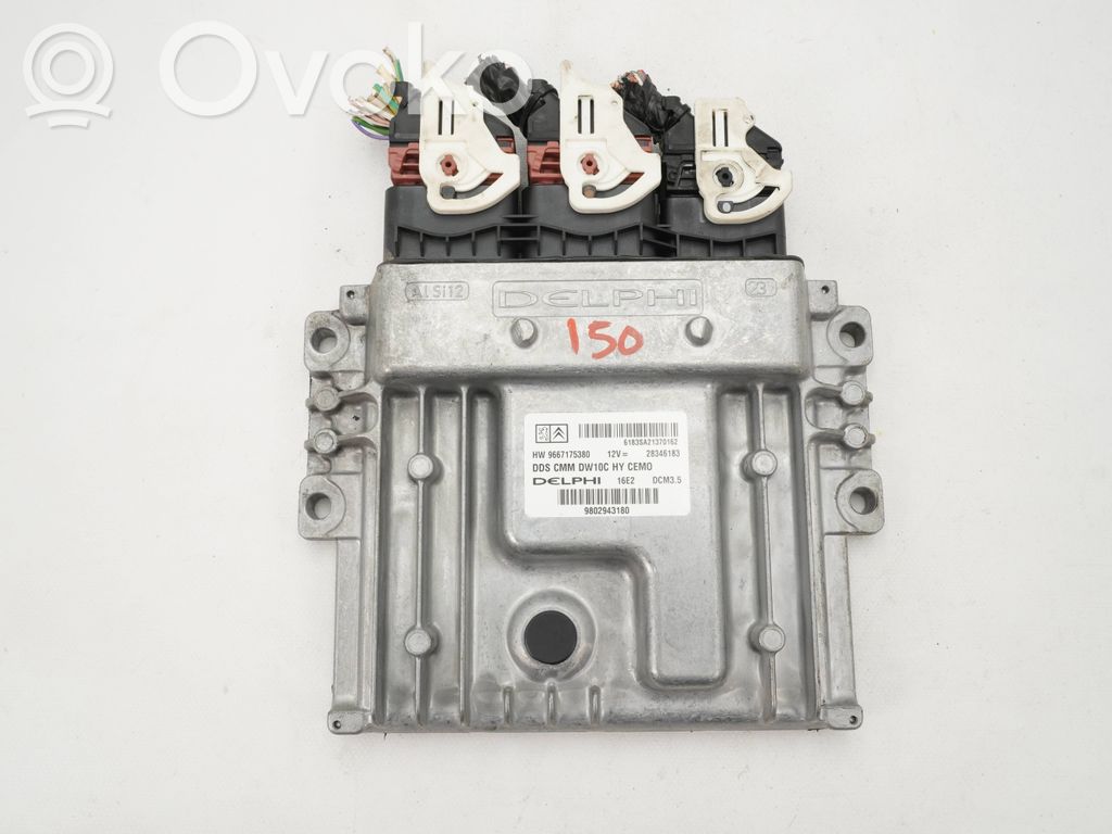 Peugeot 3008 I Engine control unit/module 