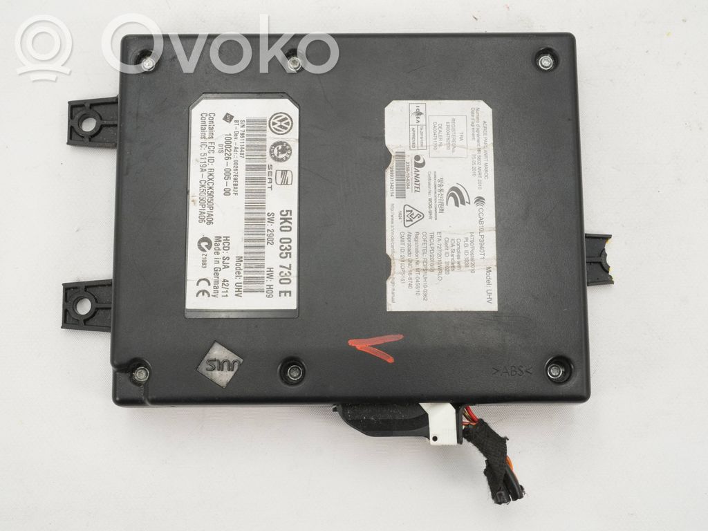 Bluetooth control unit module   5K0035730E