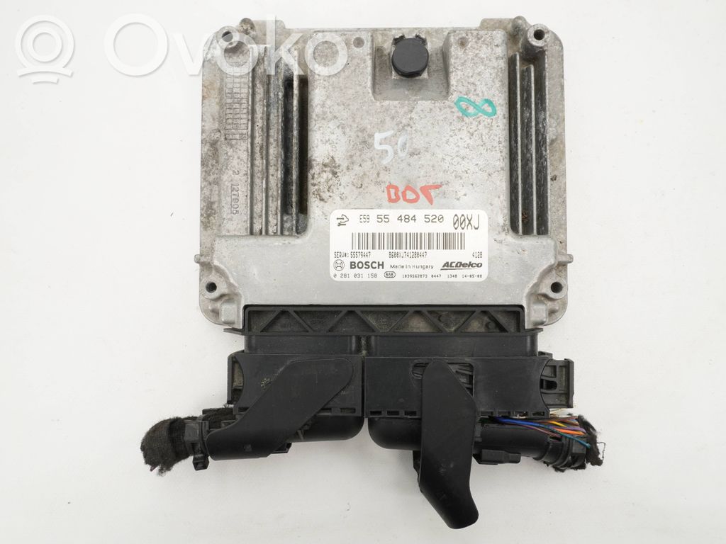 Opel Corsa D Unidad de control/módulo del motor 