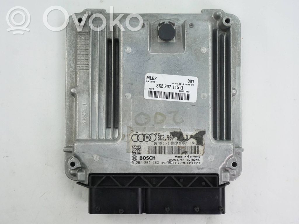 Audi A4 S4 B8 8K Engine control unit/module 
