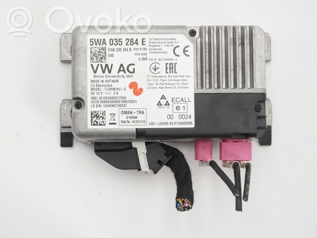 Volkswagen PASSAT B8 Other control units/modules 