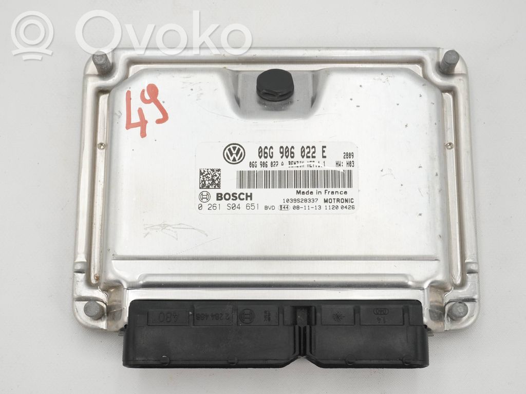 Volkswagen Caddy Engine control unit/module 