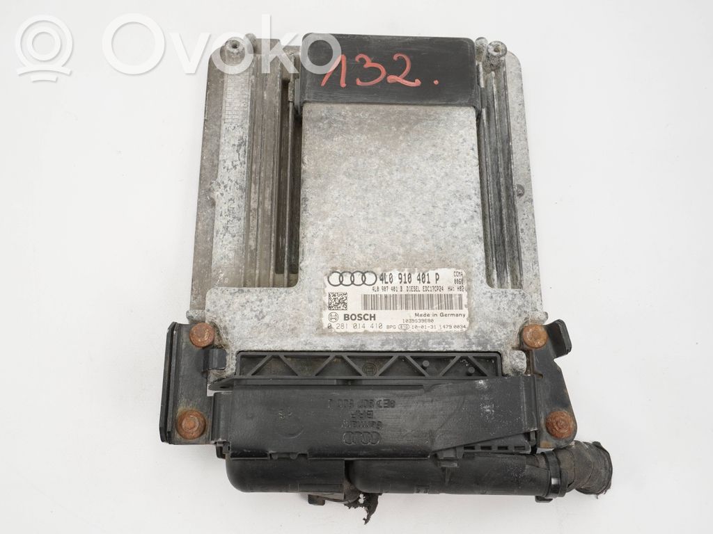 Engine control unit/module   4L0910401P,0281014410,8E0907500J