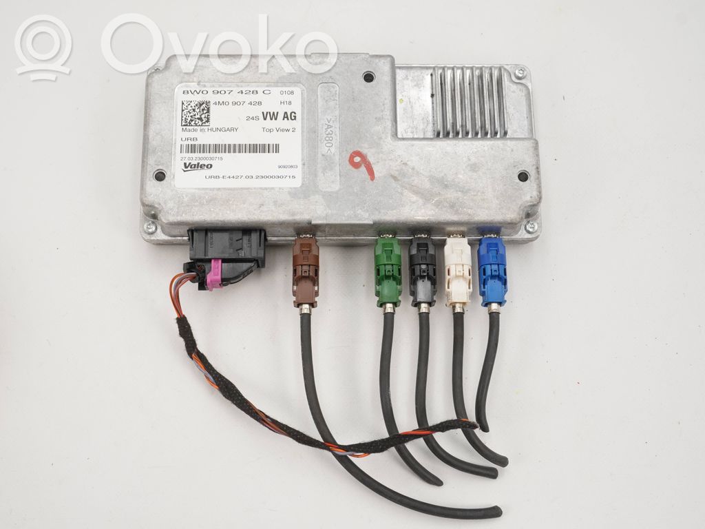 Audi A4 S4 B9 8W Camera control unit module 