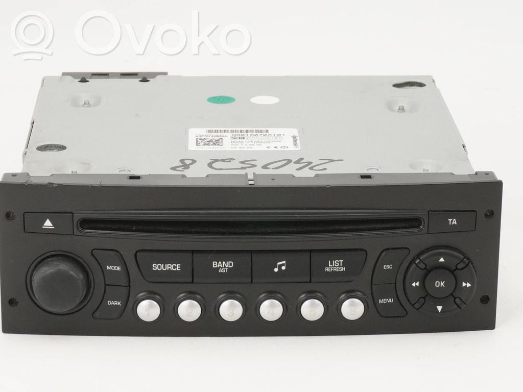 Citroen Berlingo Panel / Radioodtwarzacz CD/DVD/GPS 