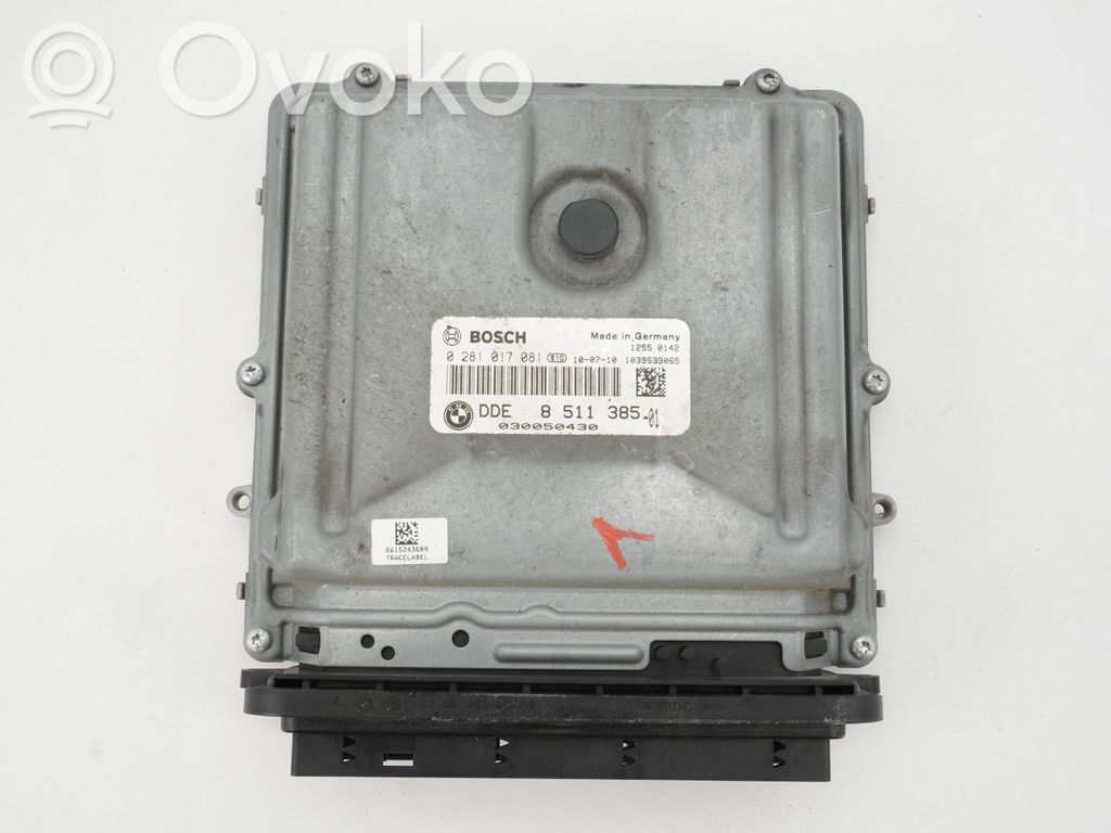 BMW 5 F10 F11 Engine control unit/module 