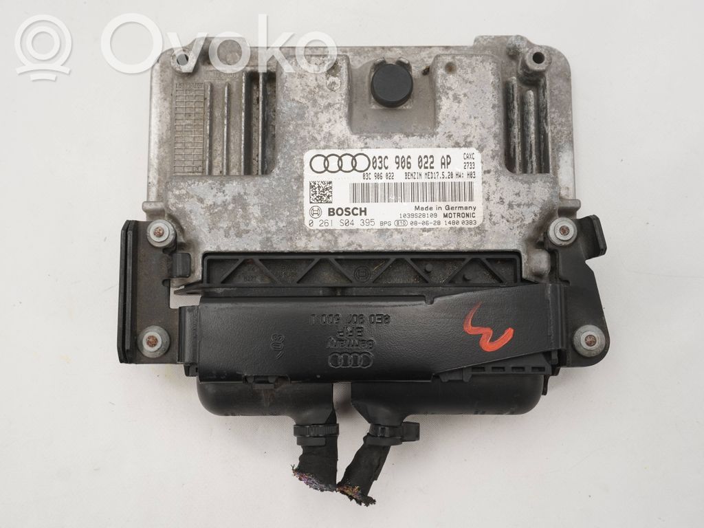 Audi A3 S3 8P Unidad de control/módulo ECU del motor 