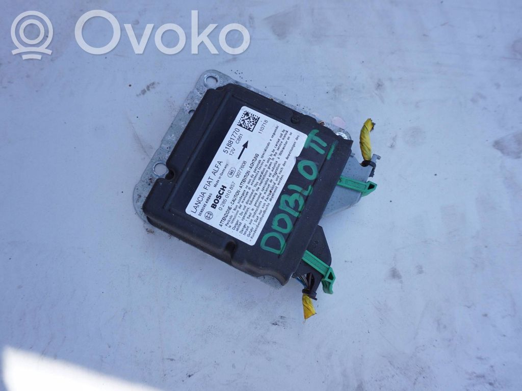 Fiat Doblo Airbag control unit/module 