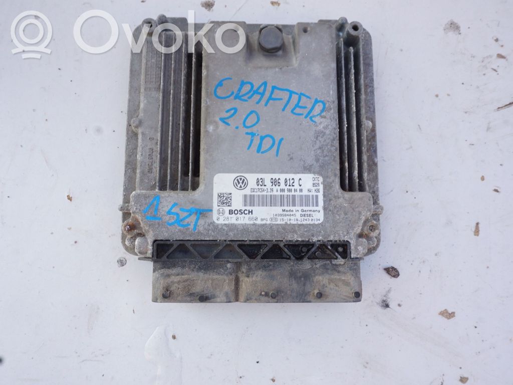 Engine control unit/module   03L906012C