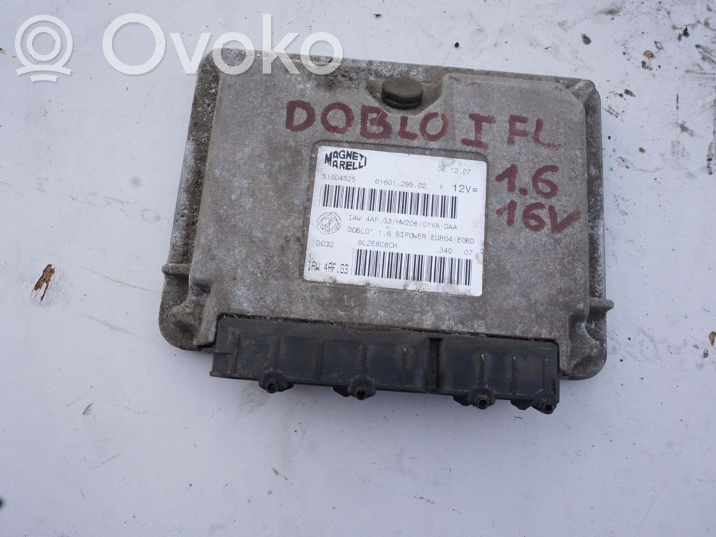 Fiat Doblo Engine control unit/module 