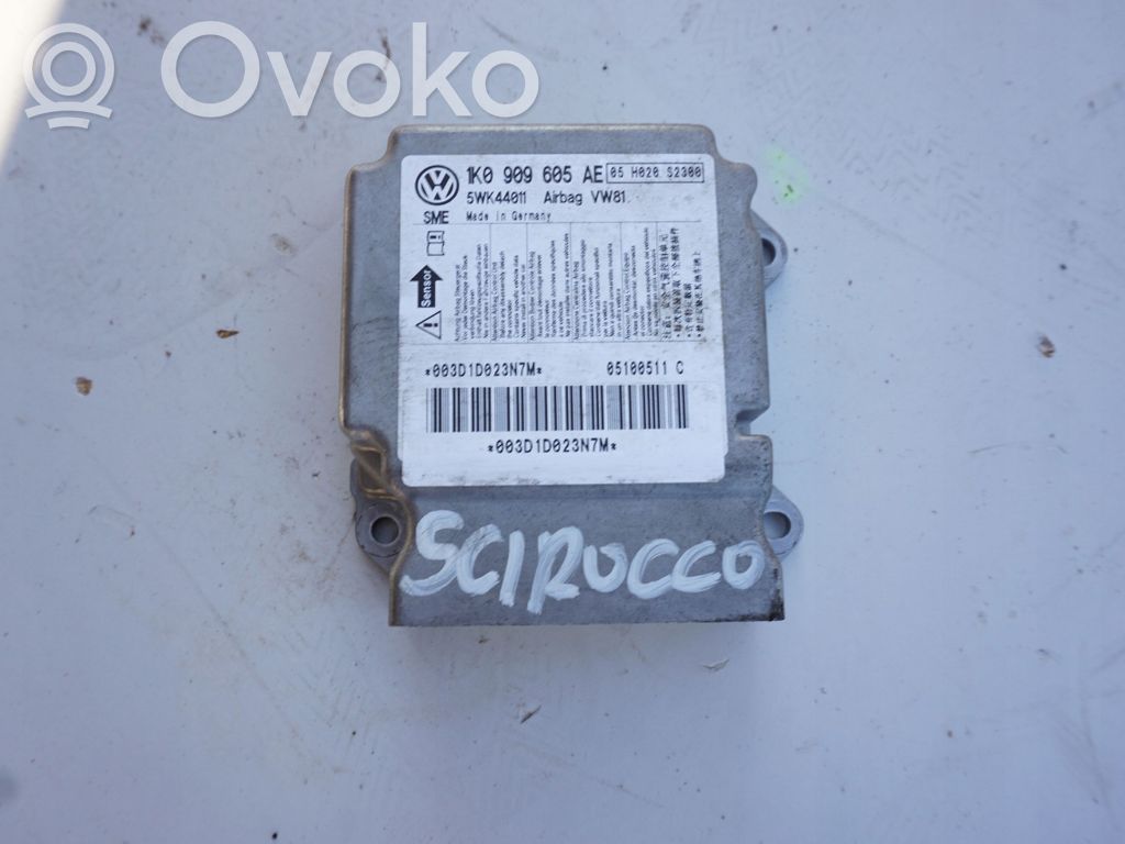 Airbag control unit/module   1K0909605AE