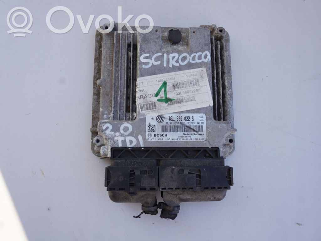 Volkswagen Scirocco Engine control unit/module 