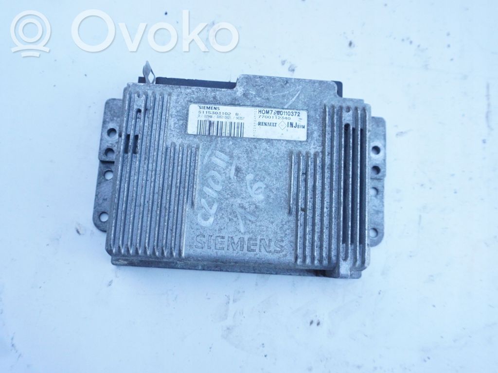 Renault Clio II Engine control unit/module 