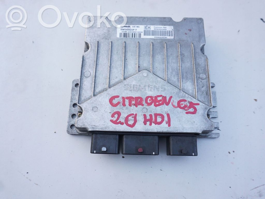 Citroen C5 Variklio valdymo blokas 