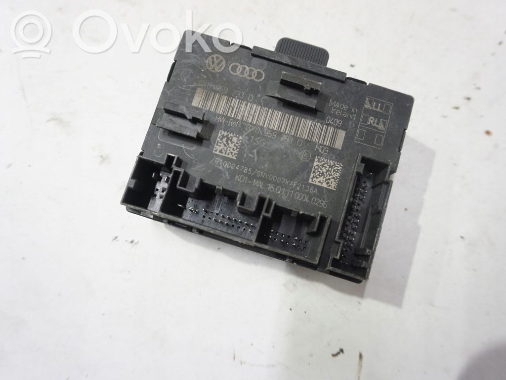 Audi A1 Door control unit/module 