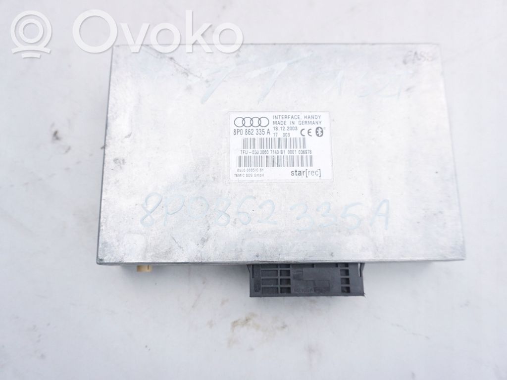 Audi A4 S4 B6 8E 8H Bluetooth control unit module 