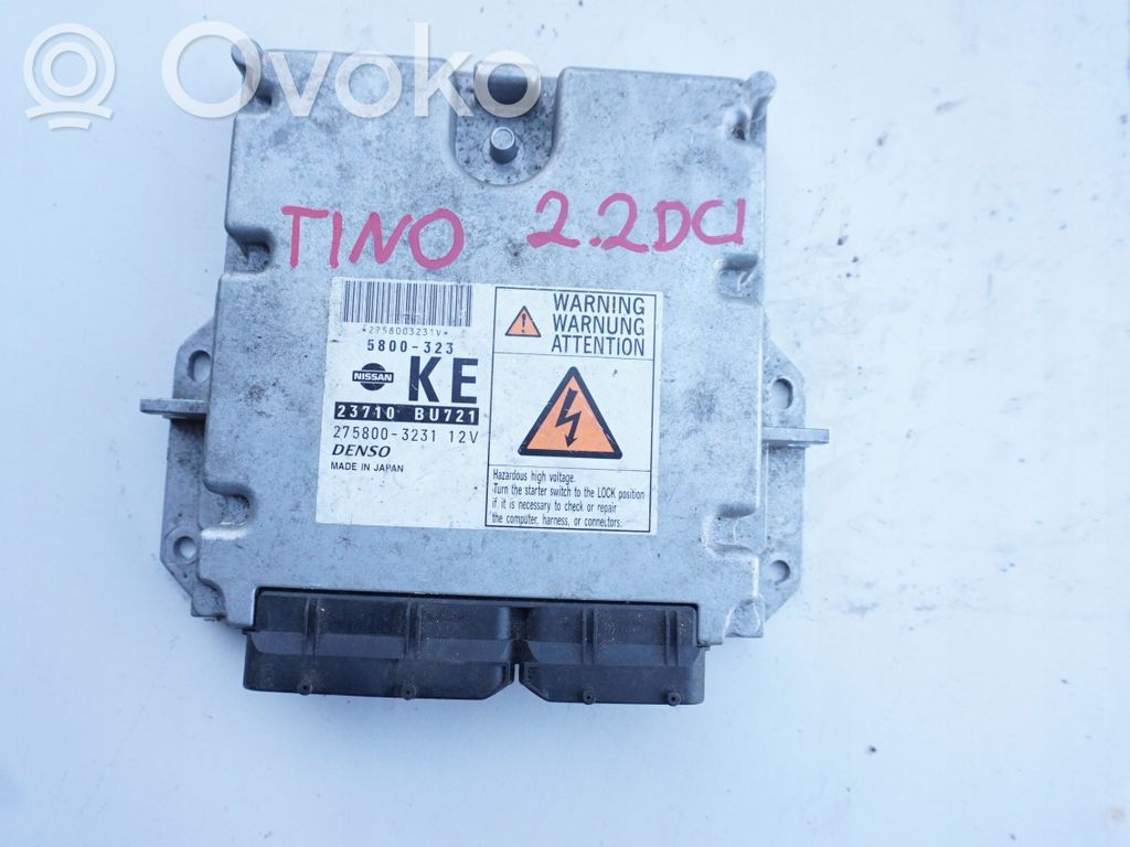 Nissan Almera Tino Engine control unit/module 