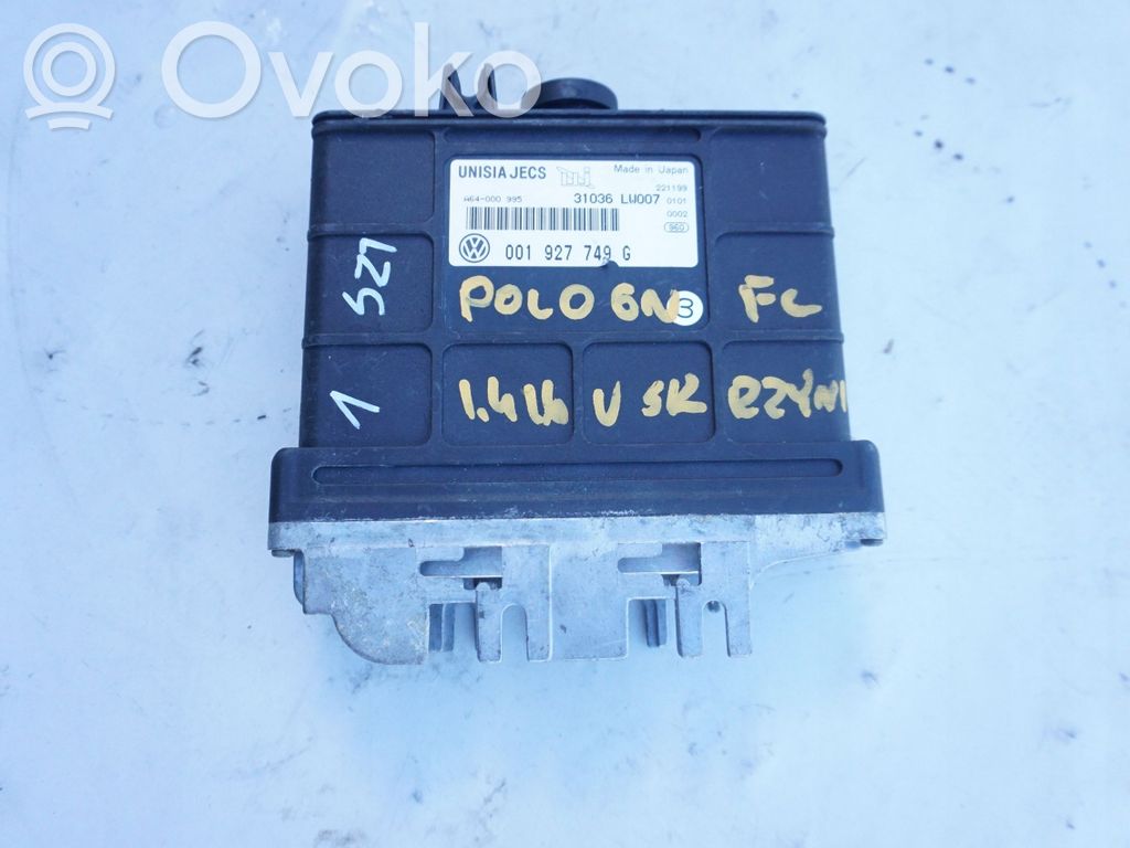 Volkswagen Polo III 6N 6N2 6NF Gearbox control unit/module 