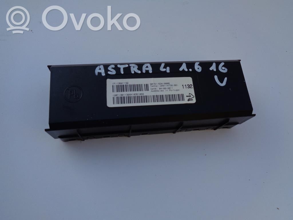 Opel Astra J Sonstige Steuergeräte / Module 