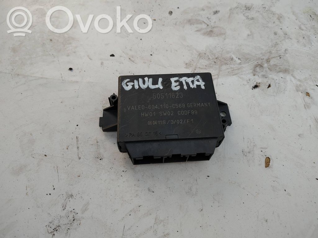 Alfa Romeo Giulietta Sterownik / Moduł parkowania PDC 
