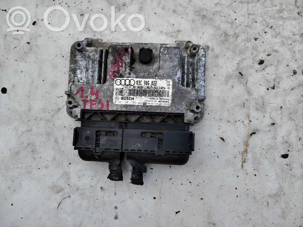Audi A3 S3 8P Engine control unit/module 