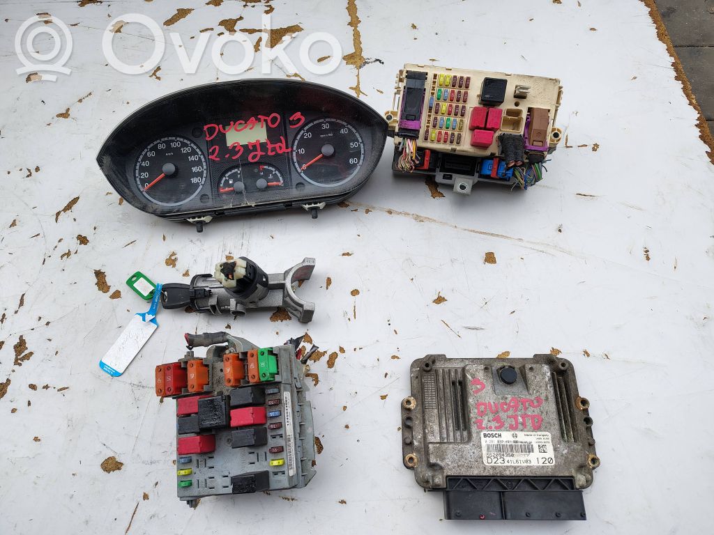 Fiat Ducato Engine ECU kit and lock set 