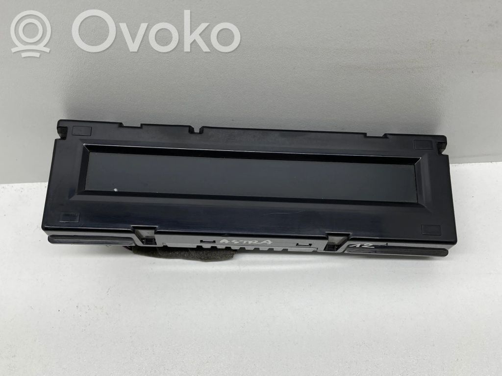 Opel Astra J Screen/display/small screen 