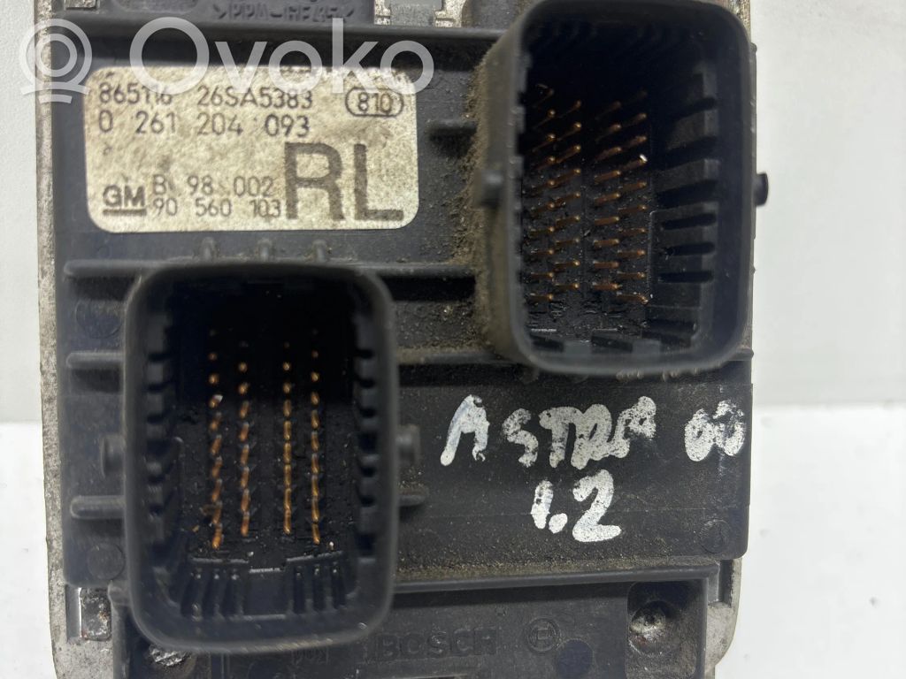 Opel Astra G Engine control unit/module 