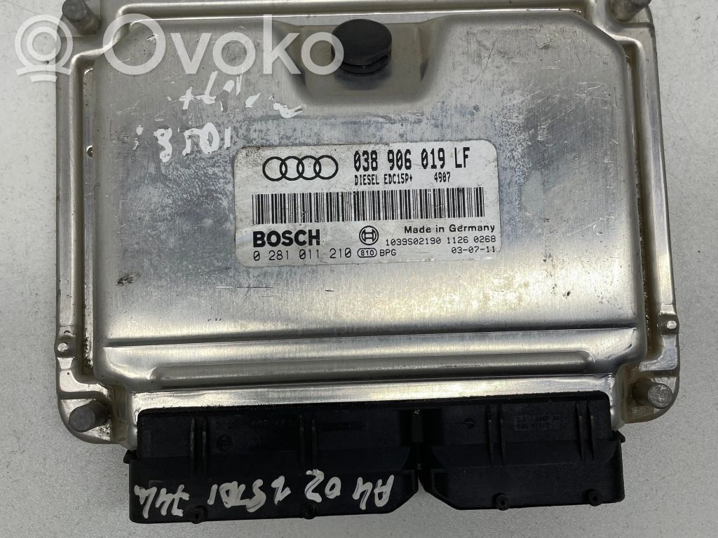 Audi A4 S4 B6 8E 8H Engine control unit/module 