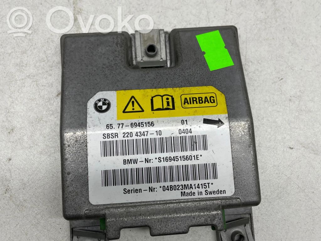 BMW 5 E60 E61 Module de contrôle airbag 