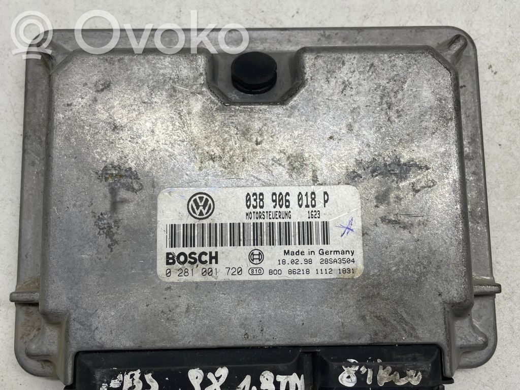 Engine control unit/module   038906018P,28SA3504,0281001720