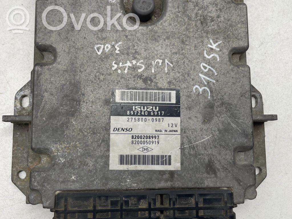 Renault Vel Satis Engine control unit/module 