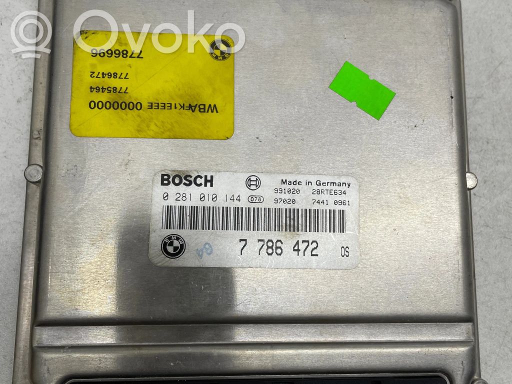 BMW 5 E39 Engine control unit/module 
