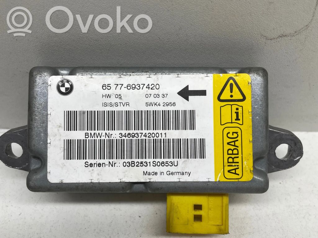 BMW 7 E65 E66 Czujnik uderzenia Airbag 